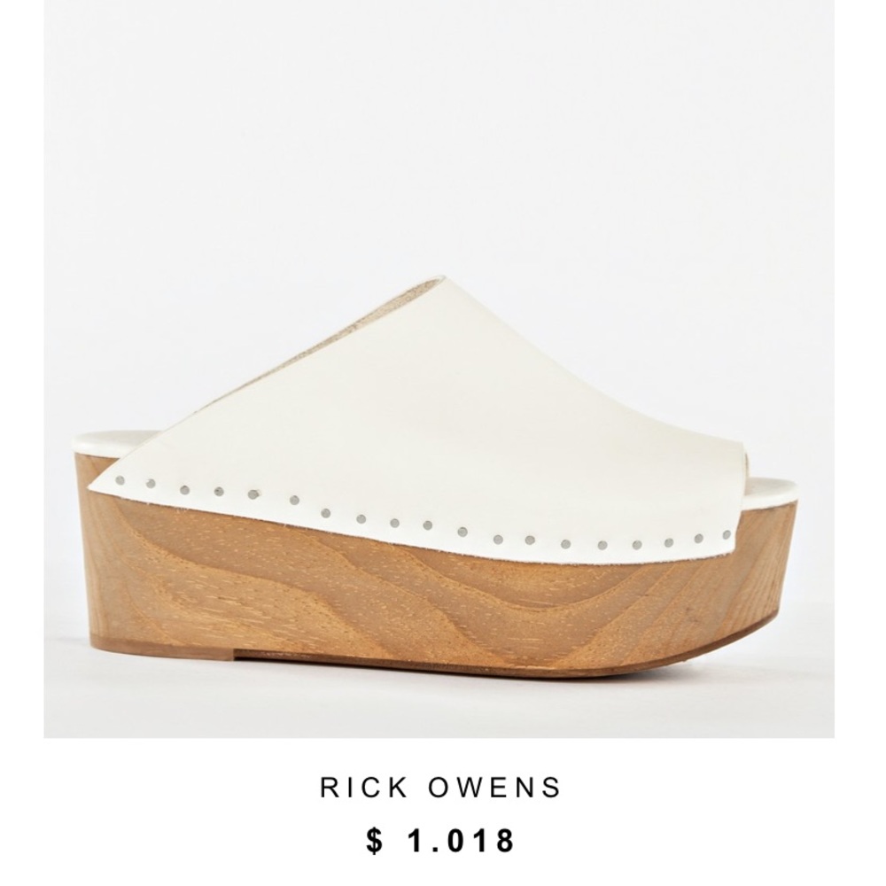 Rick Owens clogs